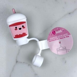 NEW Target Bullseye Playground Valentine's Day Boba Stanley Straw Cover